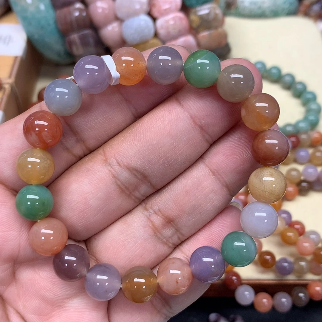 【闪购商品】硅化珊瑚(珊瑚玉)手链未镶嵌111