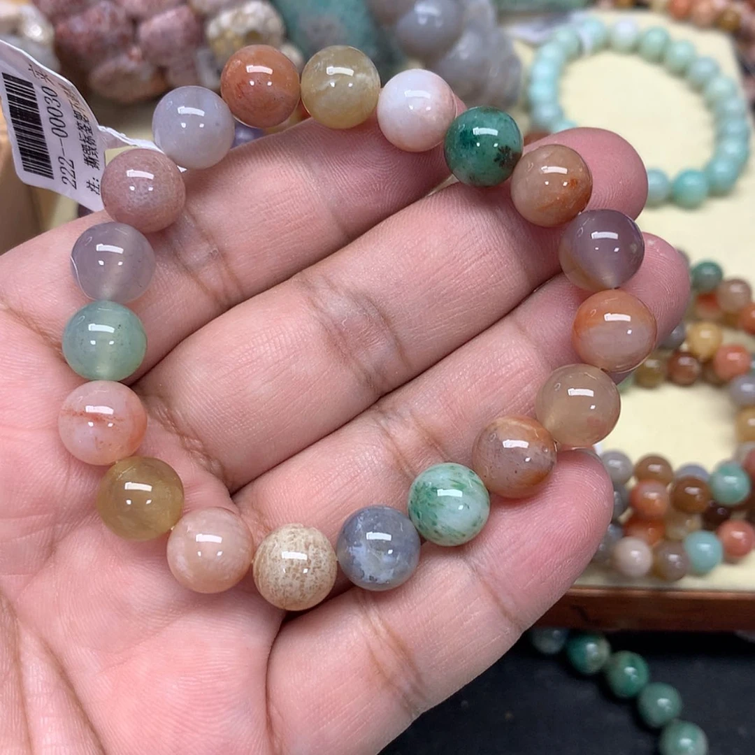 【闪购商品】硅化珊瑚(珊瑚玉)手链未镶嵌118