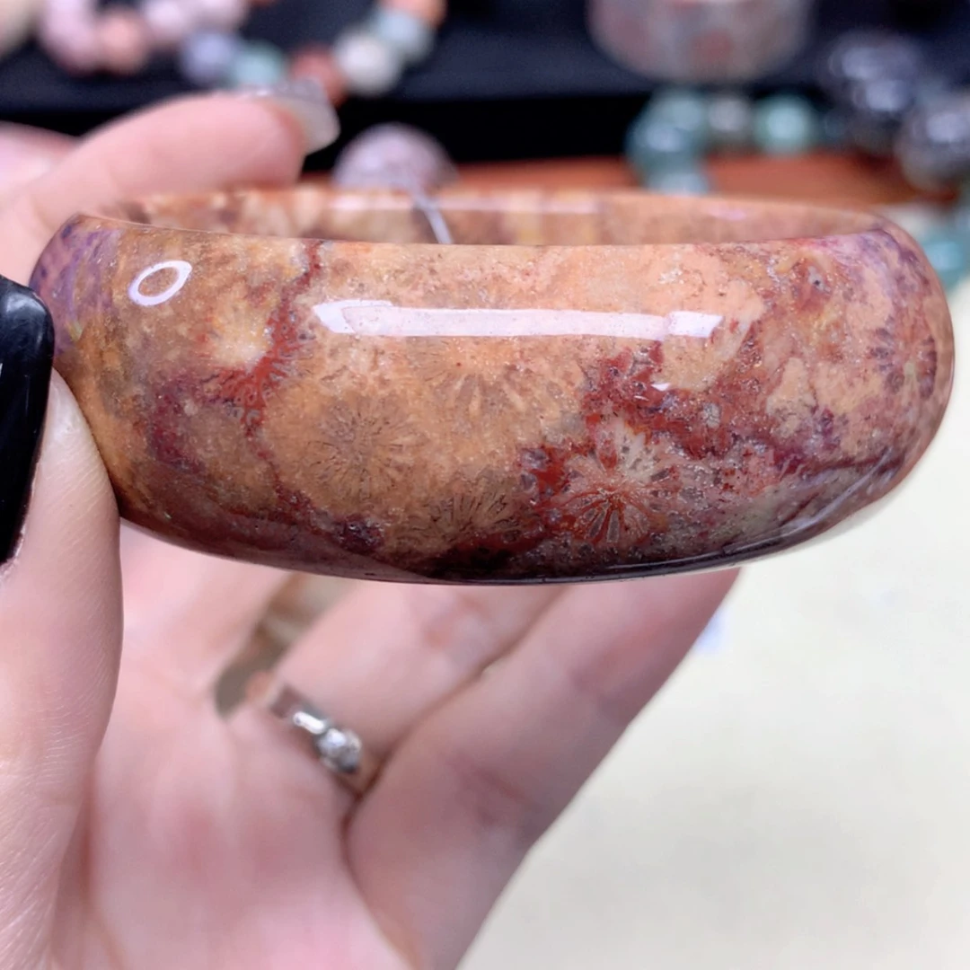 【闪购商品】硅化珊瑚（珊瑚玉）手链未镶嵌195