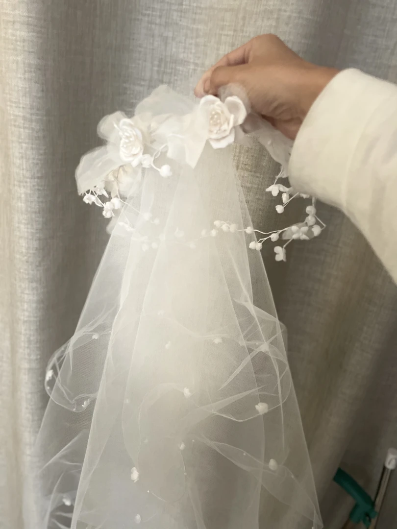 非金属布艺婚庆饰品 TH571喜看优选手作花朵唯美饰品