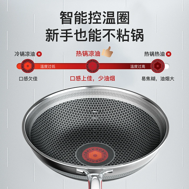 康巴赫wise50pro抗菌粘锅双面屏炒锅大礼包专业抑菌炖煮防粘