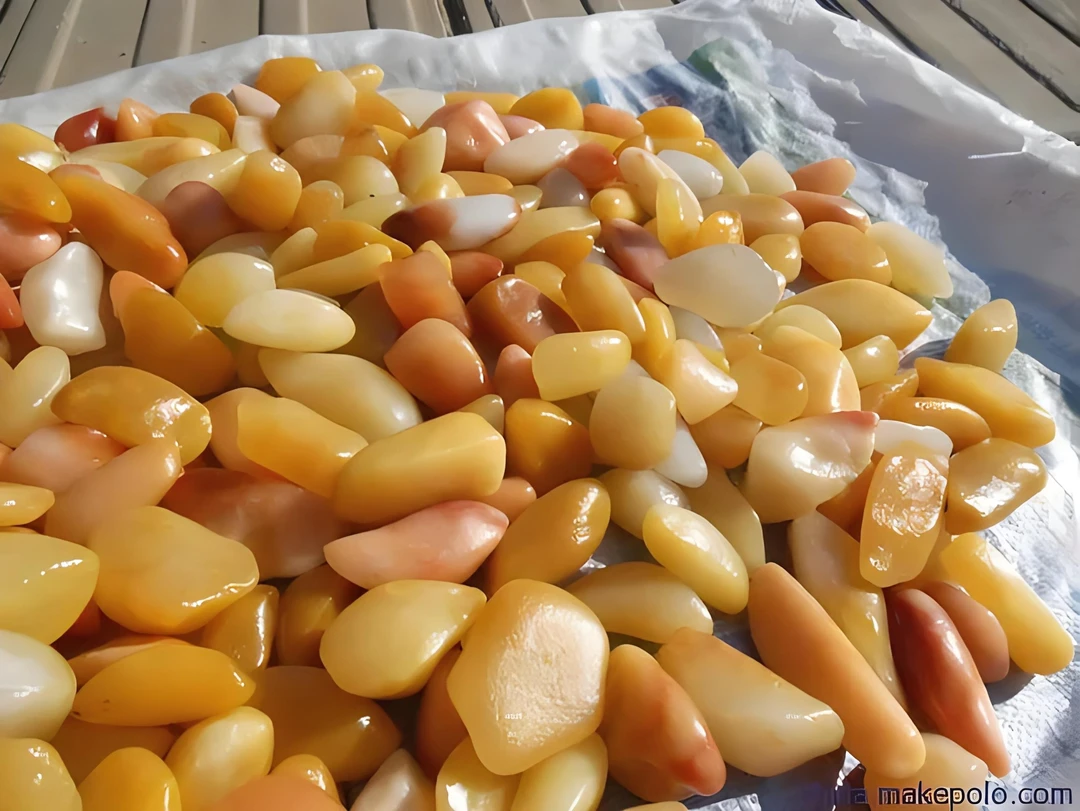 新疆五彩戈壁金丝巜不包邮》