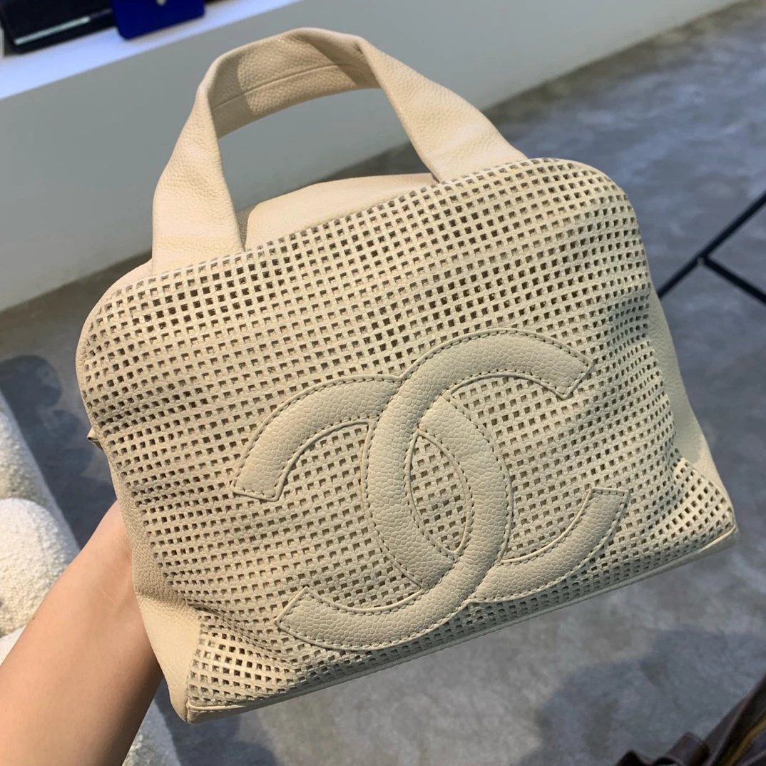 95新 Chanel/香奈儿 中古手提饭盒包