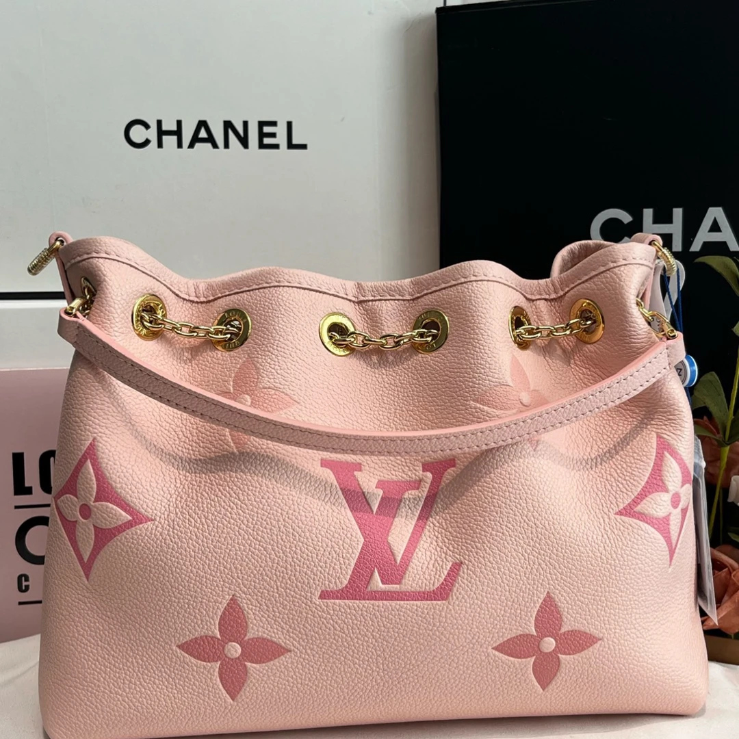 99新 LV Summer Bundle渐变压纹印花水桶