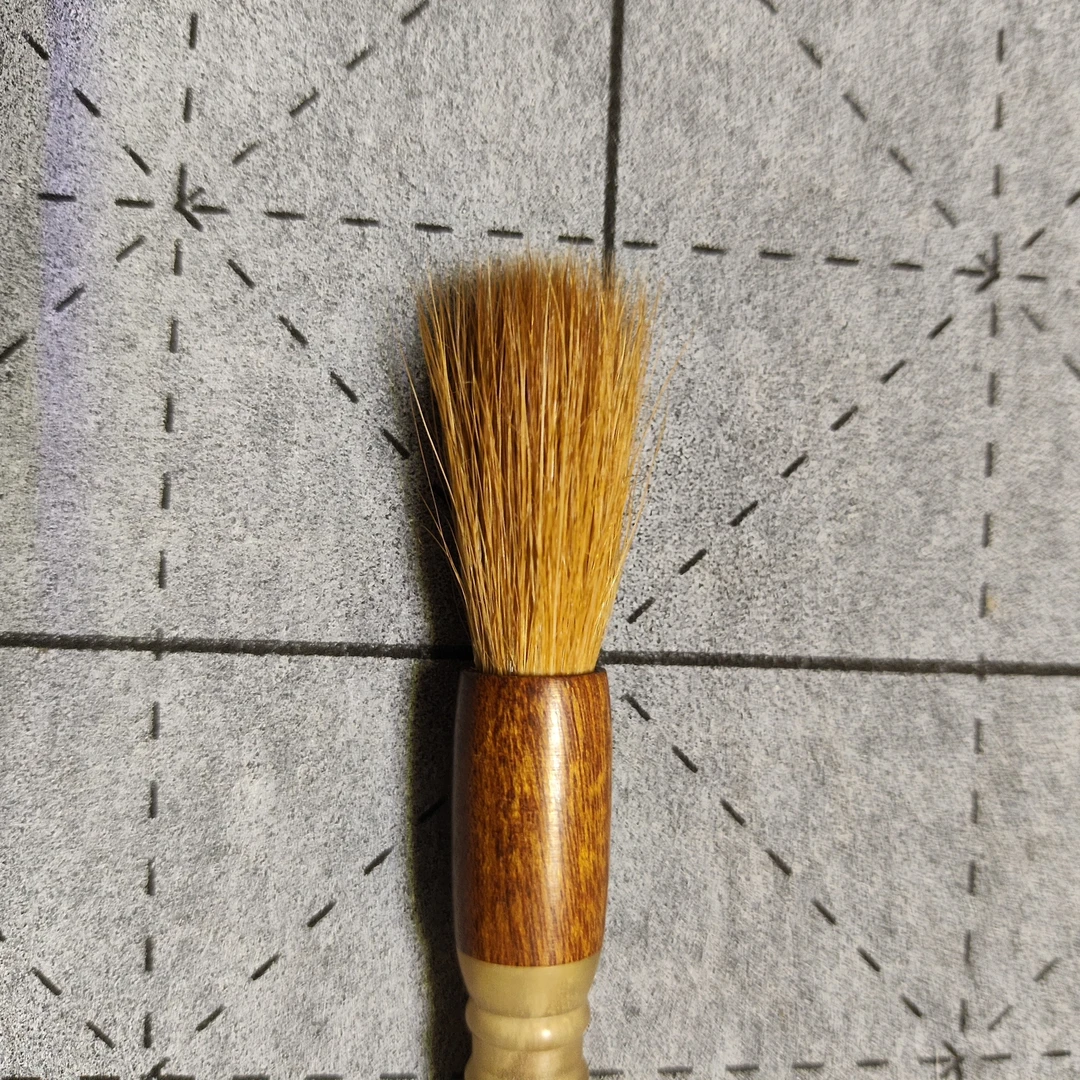 乾坤出锋3.0口径0.8正经纯狼尾作品级狼毫毛笔适合4-8行书楷书草