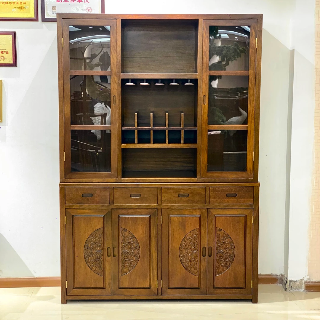 堂哥唯唯推荐-138祥云酒柜餐边柜备餐柜储物柜 外尺寸:138*38*198