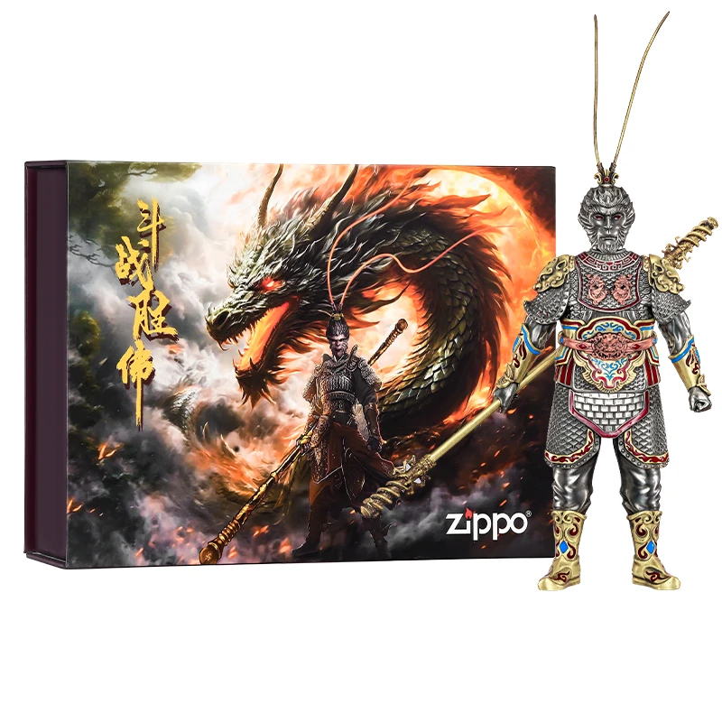 ZIPPO打火机斗战胜佛潮玩EDC礼盒包装夜光高档收藏限量编号DYJ1