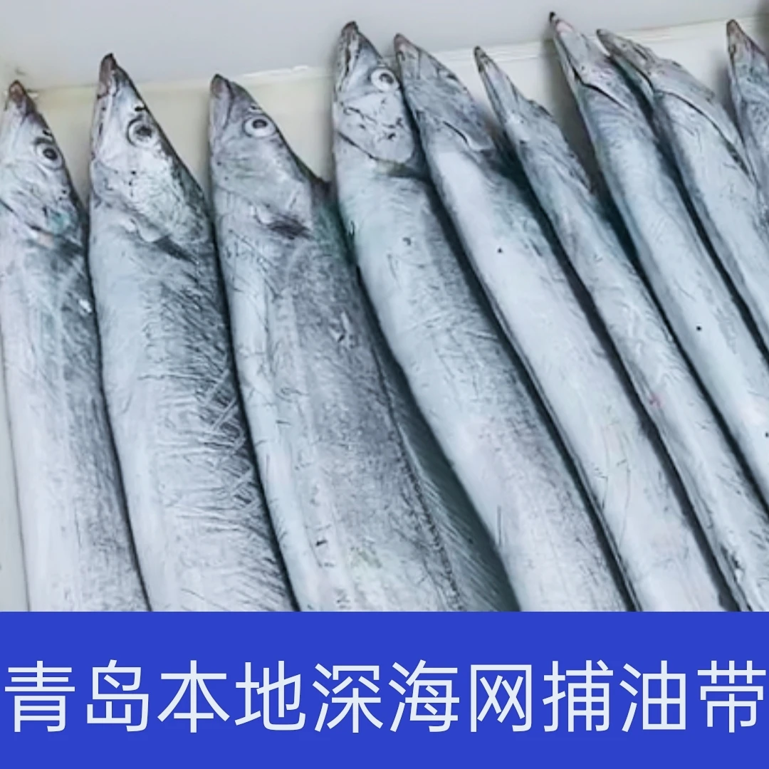 5斤装青岛海捕油炸整条深海小眼油带鱼新鲜油炸清蒸