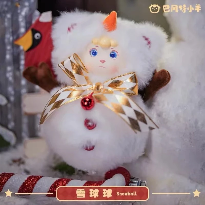 拆盒 巴风特小羊圣诞异想 盲盒