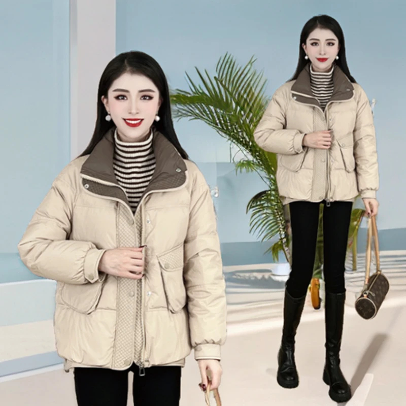 女装冬款外套冬天女装外套冬季外套秋冬棉服小个子洋气小棉袄棉服