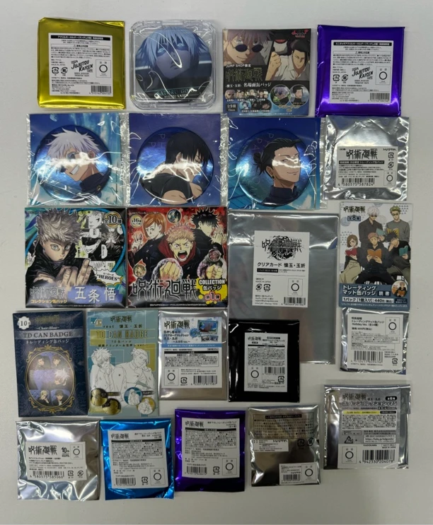 咒术回战大乱斗怀玉浮雕五条幻影夜行咖啡盲盒二次元周边