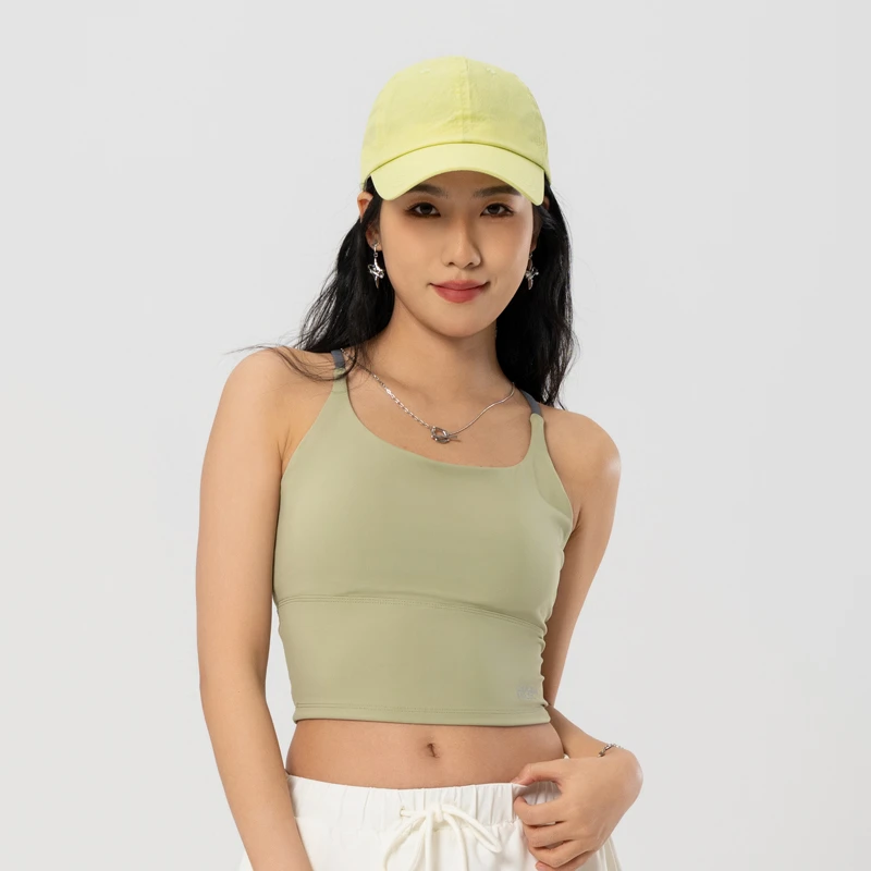 CHARM MILES【直播】夏日小清新运动吊带背心时尚瑜伽训练美背夏季