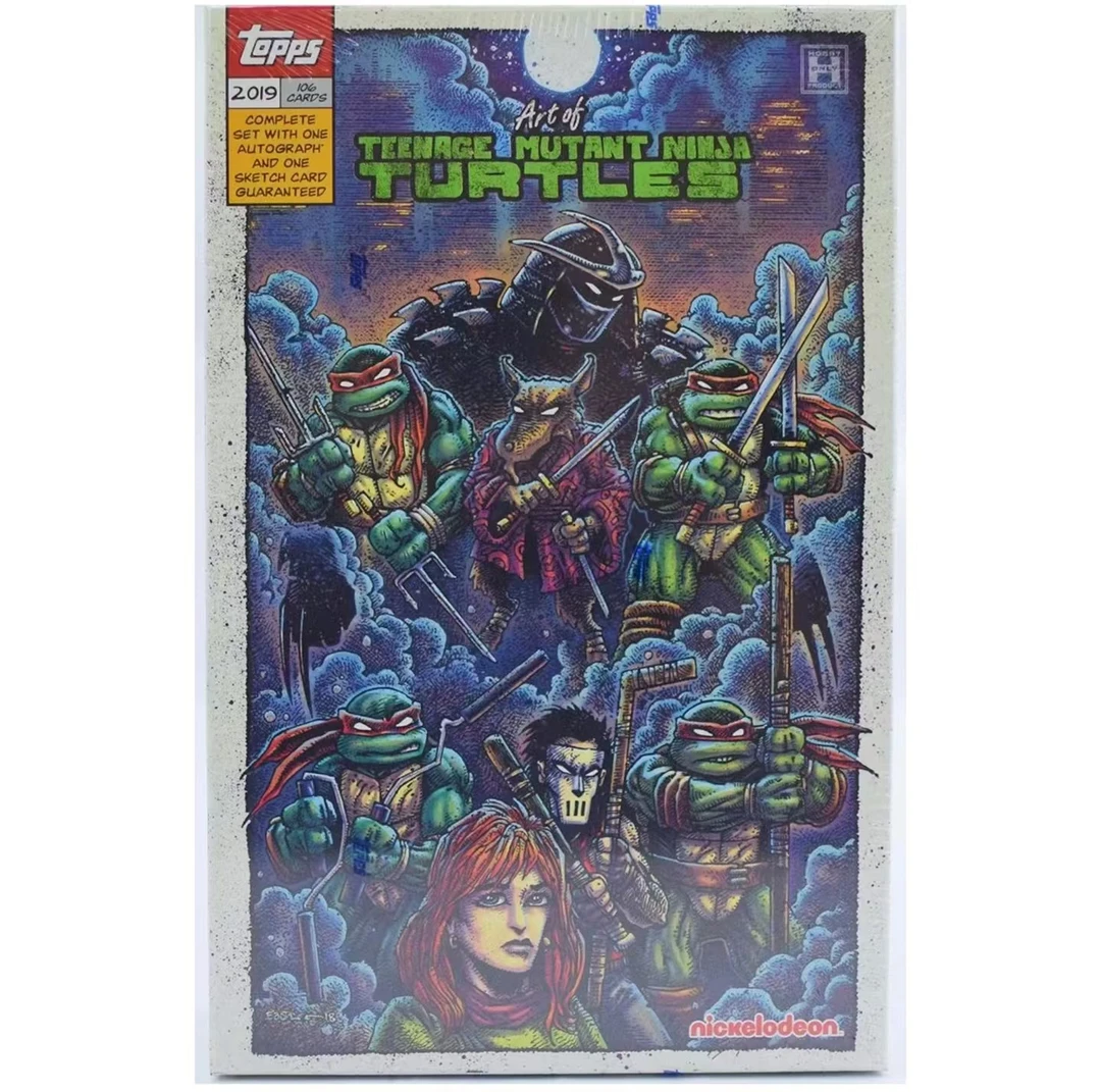 2019 Topps 忍者神龟 TMNT影视漫画 收藏卡牌 盲盒