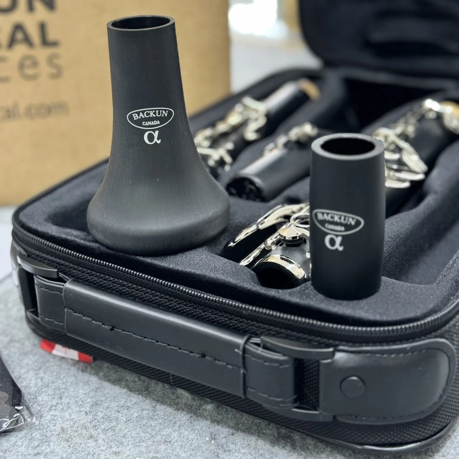 新款纯进口加拿大巴昆backun阿尔法 巴坤α 降B调单簧管 黑管胶管