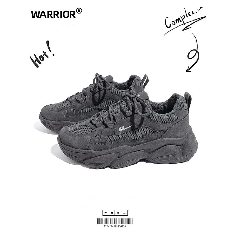 回力黑武士老爹鞋2025夏季透气新款网面鞋子男休闲复古运动鞋男款