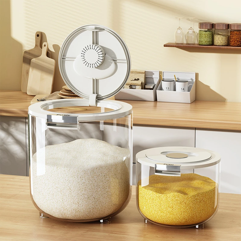 【好物】装米桶防虫防潮密封加厚米缸盒面桶大米面粉收纳储米箱