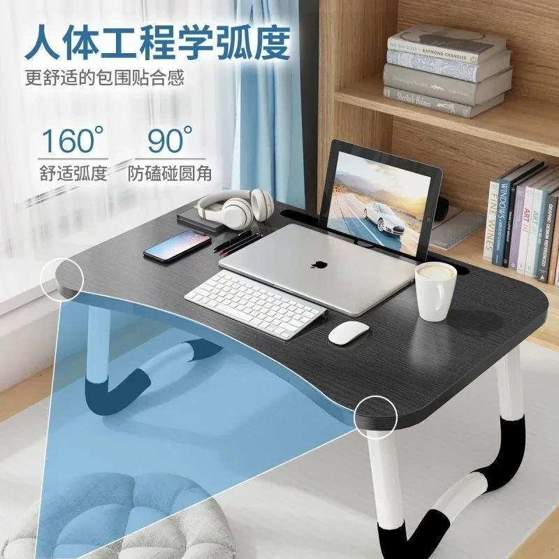 过早飘窗桌懒人床上折叠桌学生宿舍卧室用折叠上下铺懒人学习桌