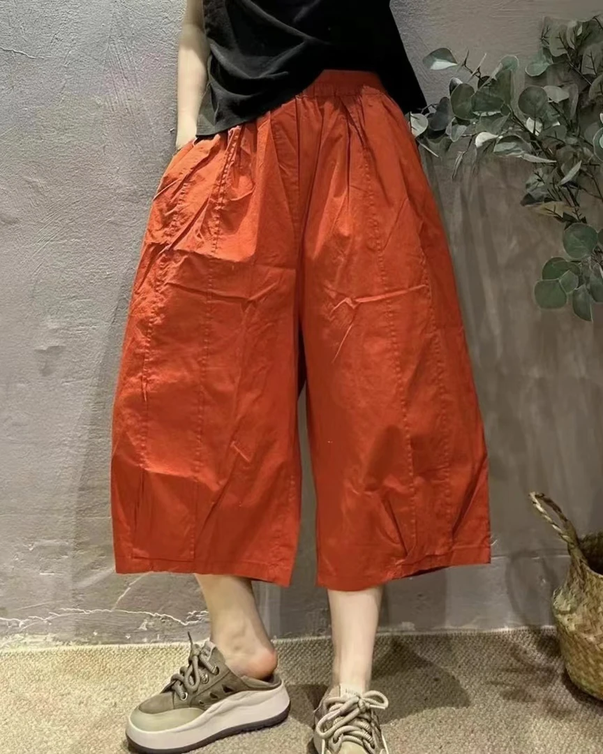 8588水洗棉8分裤，90斤穿到165斤