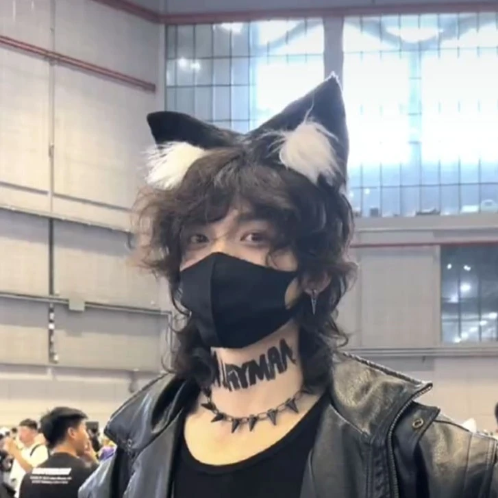 【泰山同款】可充电兽耳cosplay漫展可动猫耳头饰道具仿真电动兽耳