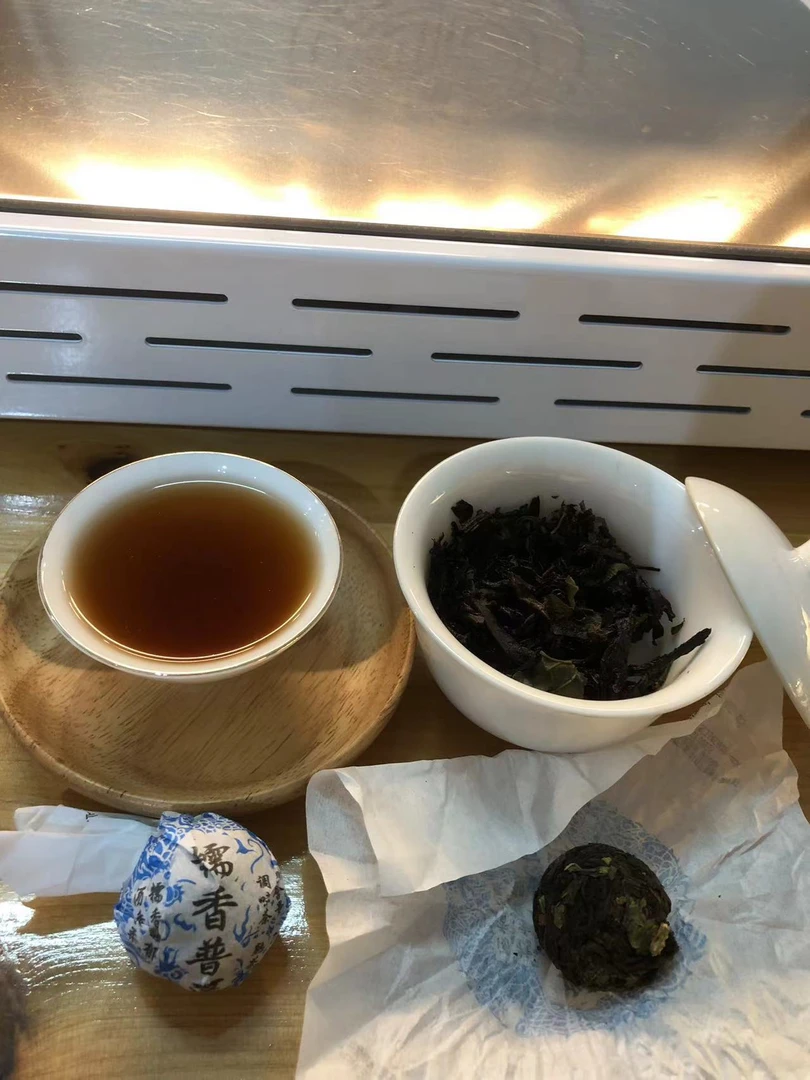 古树普洱熟茶糯米香纯清回甘