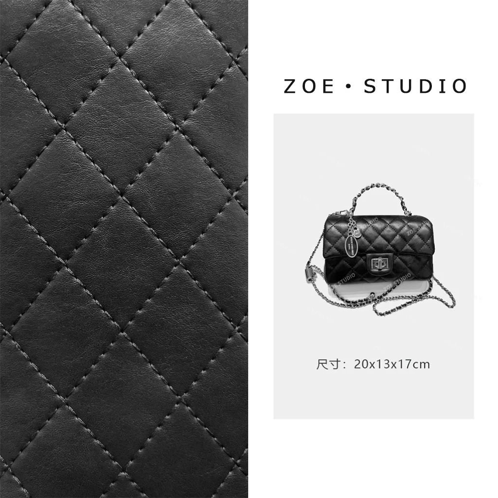 【佐伊甄选】ZT-D7053-游牧黑春秋韩版时尚单肩手提女包夏季小香风