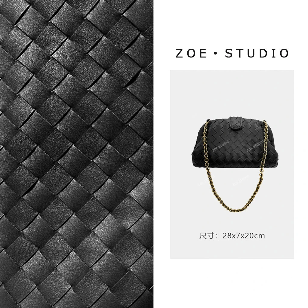 【佐伊甄选】J-6387-黑色轻奢女士时尚经典百搭小众通勤腋下包