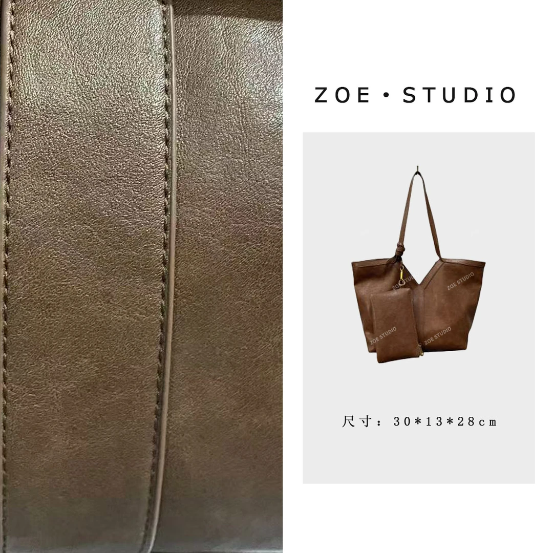 【佐伊甄选】QYX-81370-雅丹棕轻奢女士时尚潮流百搭通勤腋下斜挎包