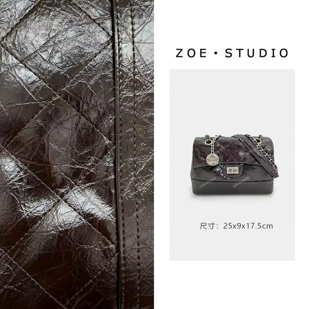 【佐伊甄选】ZT-D9629-1-多瓦咖轻奢女士时尚潮流单肩腋下斜挎包包