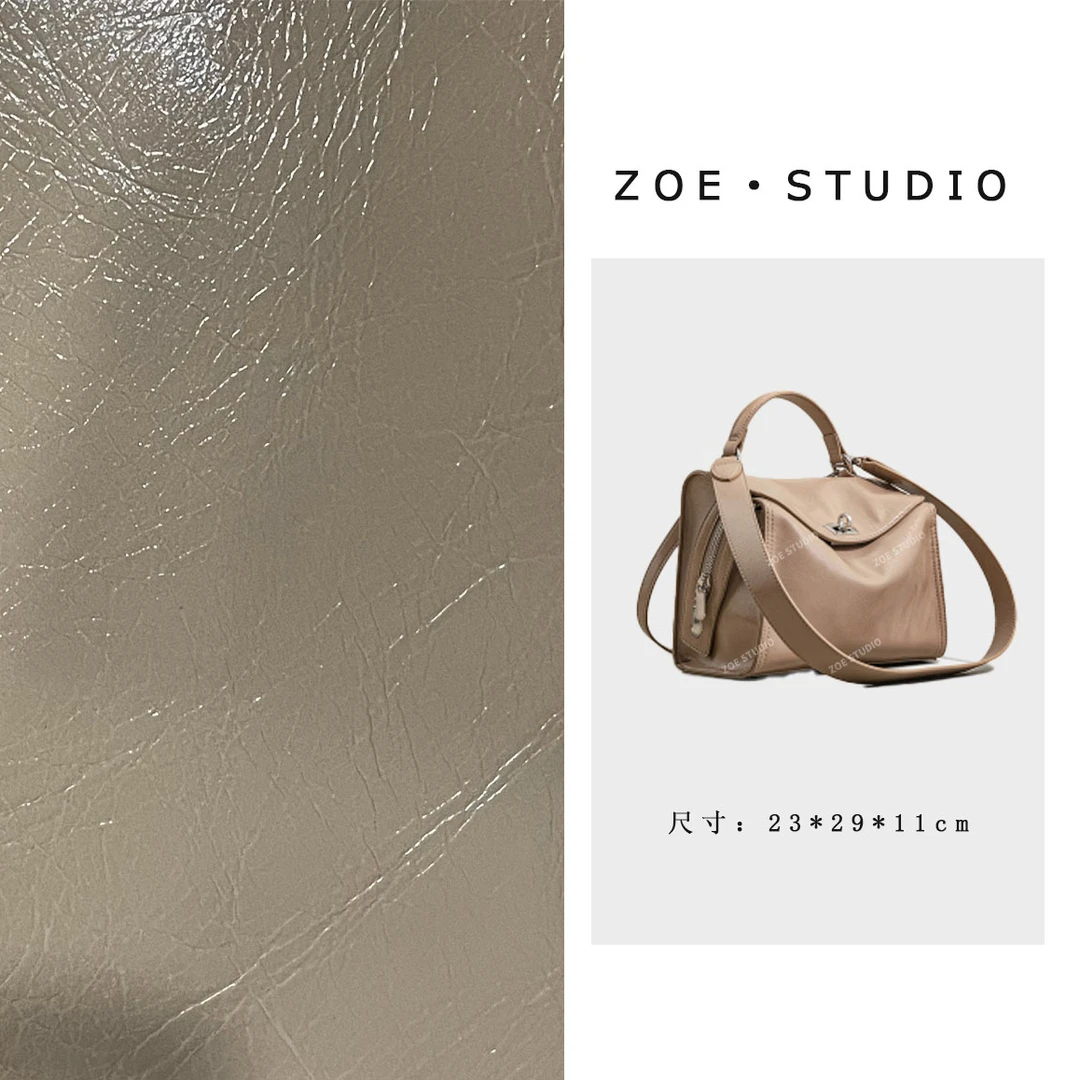 【Z0E】SK-62637-1-驼色韩版潮流时尚经典复古气质百搭单肩手提包