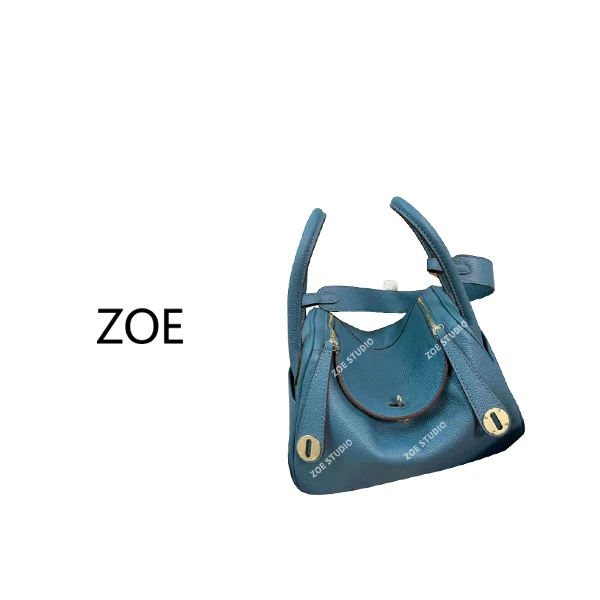 【ZOE】XKY-6804-牛仔蓝轻奢女士时尚气质小众单肩腋下斜跨包包