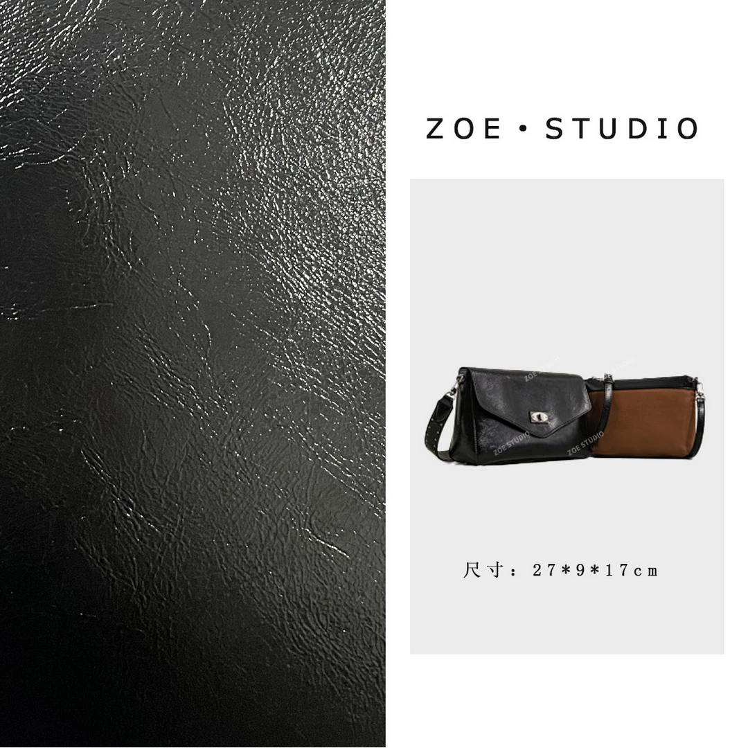 【佐伊甄选】SK-62683-黑色轻奢女士时尚潮流百搭通勤斜挎包