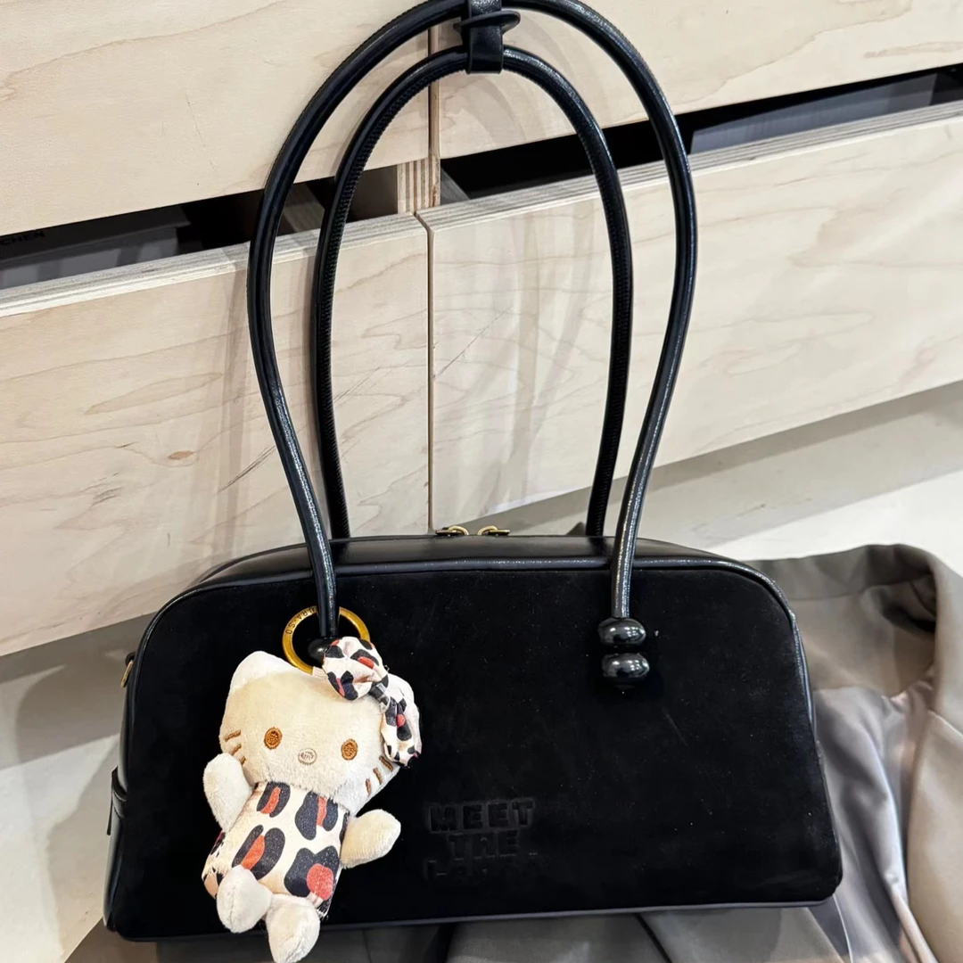 【佐伊甄选】SD-5033-1-香妃黑轻奢女士时尚百搭单肩腋下斜挎包包