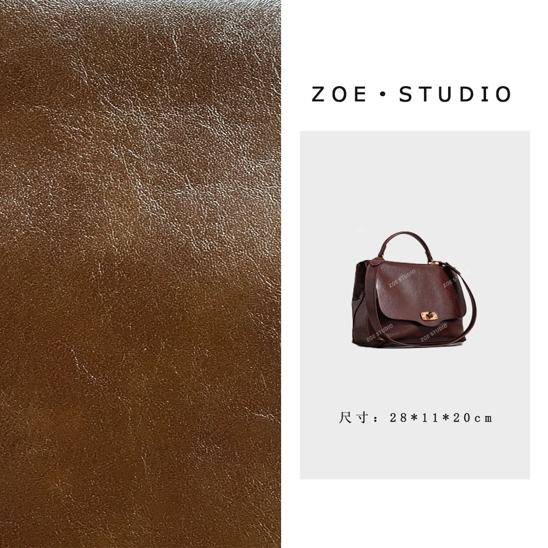 【佐伊甄选】SK-62690-焦糖棕轻奢女士时尚潮流百搭单肩腋下斜挎包