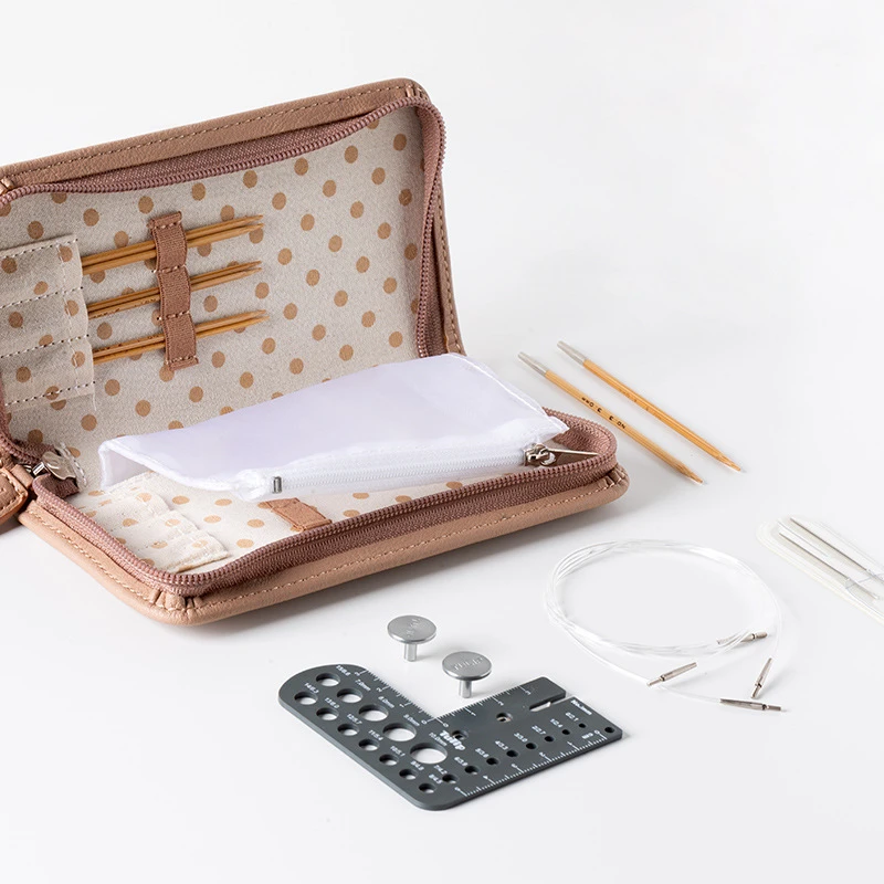 广岛TULIP日本小号细短竹制环形针套装TCC-13