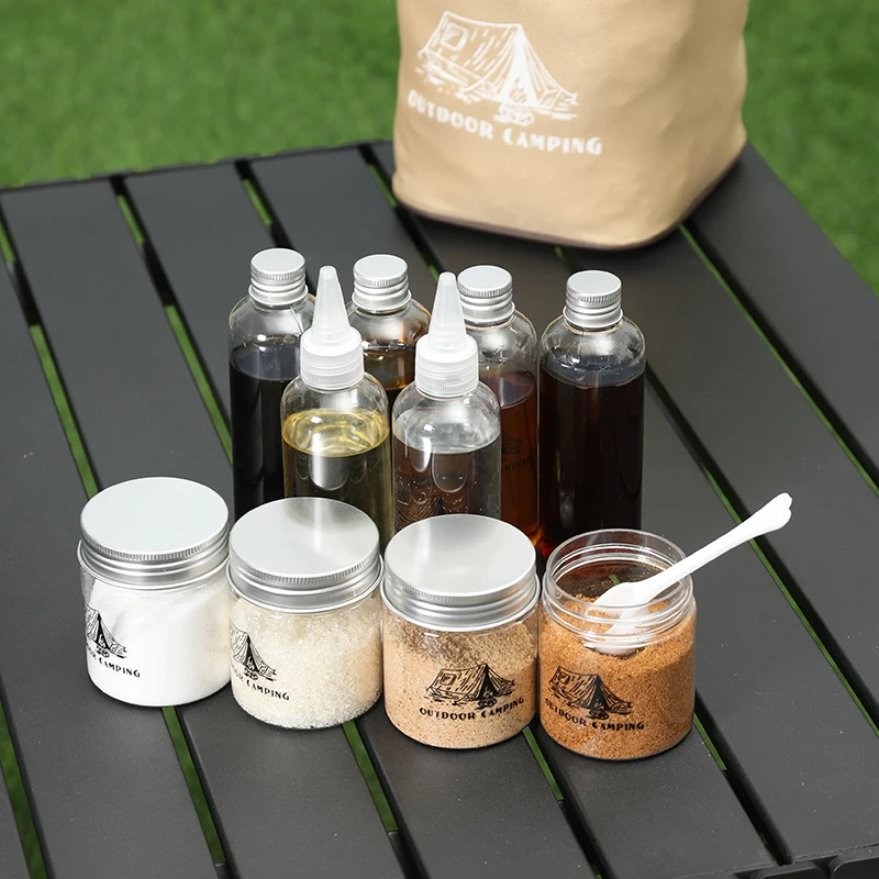户外调料瓶套装野营便携式露营烧烤调味组合野炊调料包调料瓶户外