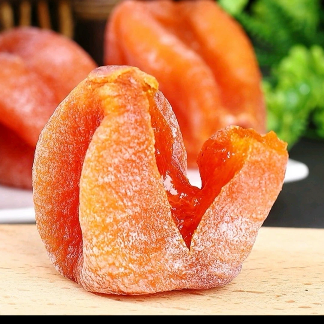 【古槐树下】富平柿饼陕西特产吊柿饼挂霜霜降带箱1斤到手13个左右