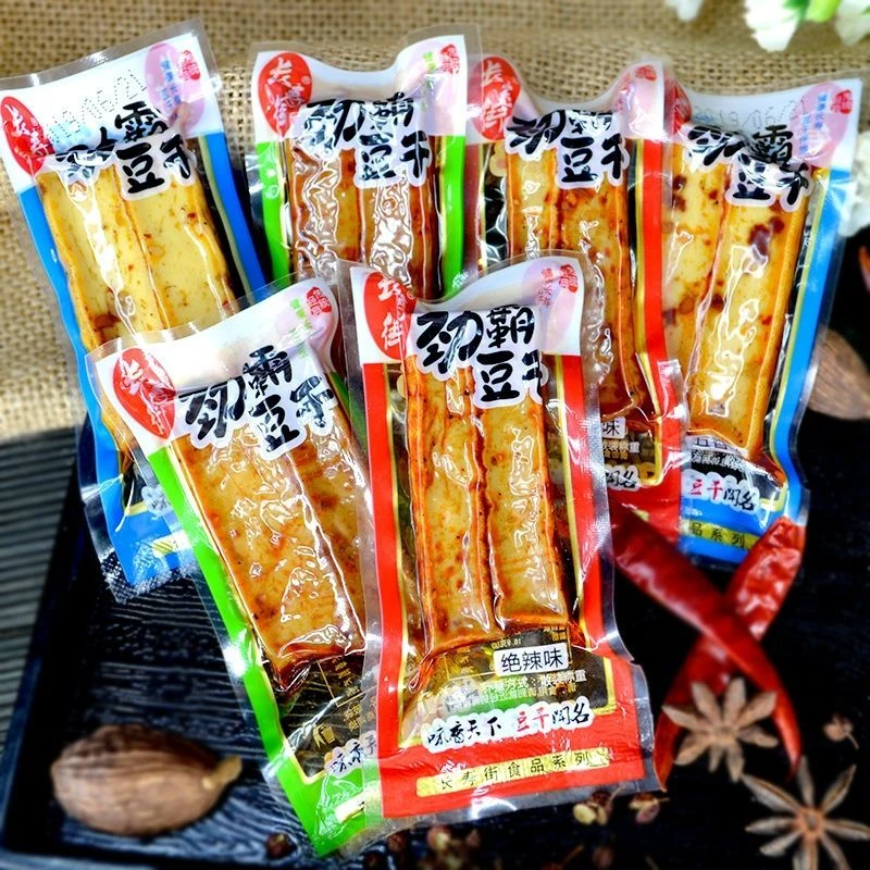 麻辣小吃休闲零食湖南特产豆干香辣豆腐干小包装散装批发香辣味