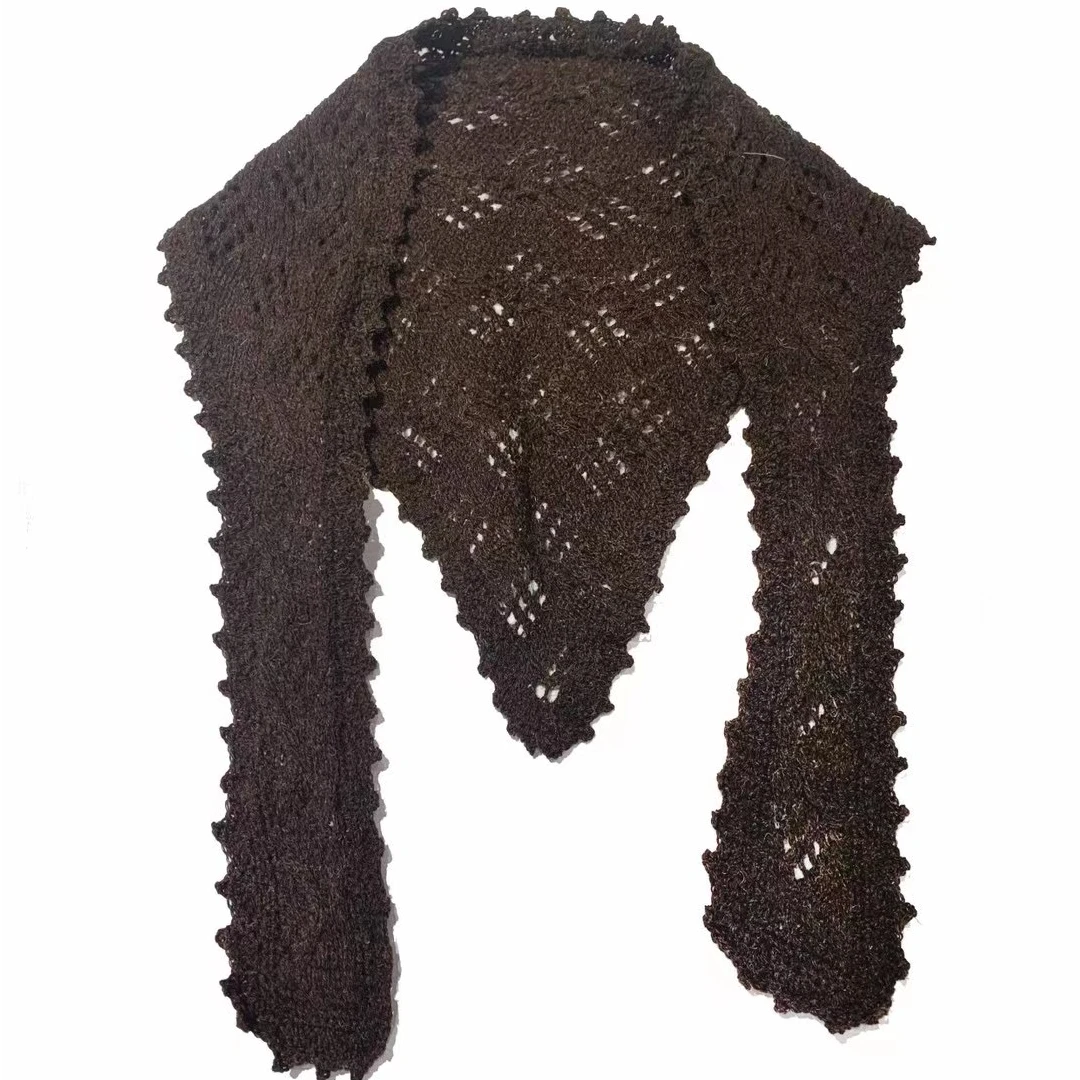 深深一刻左岸迷香休闲保暖秋冬网红围巾Z24FW7228长120.5宽10-45