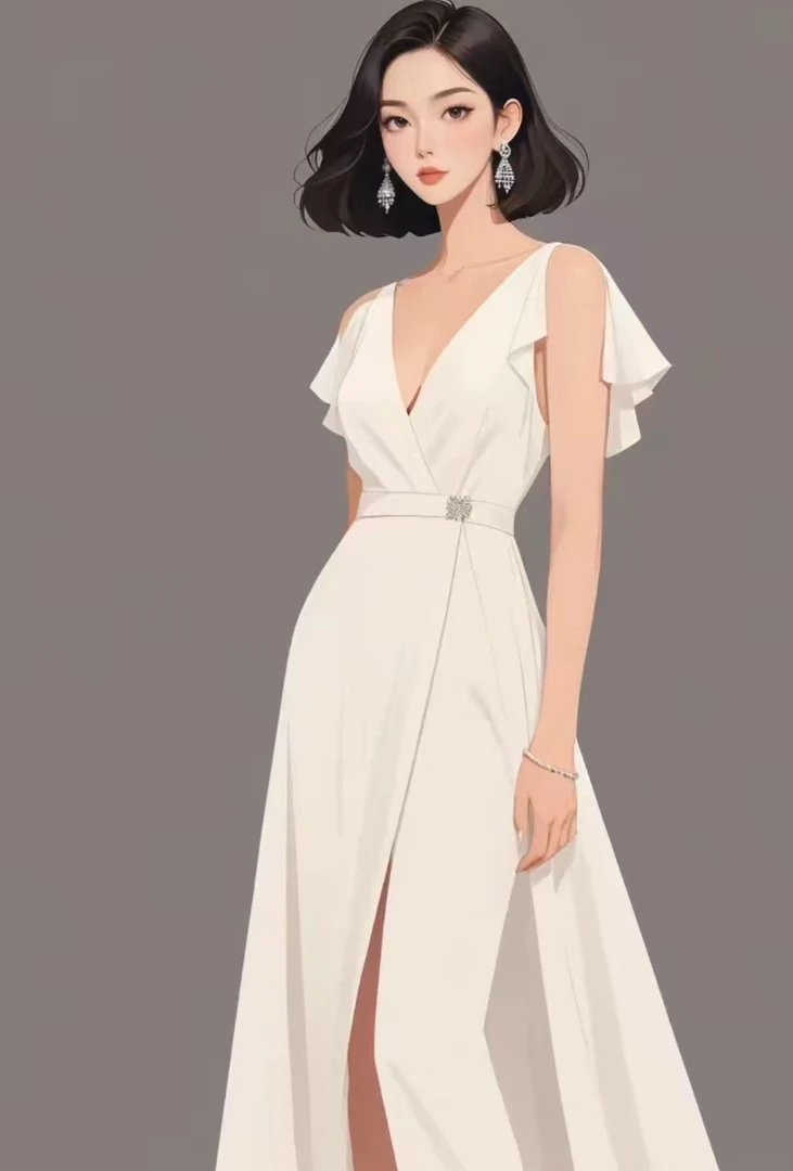 慕兰法式高端连衣裙