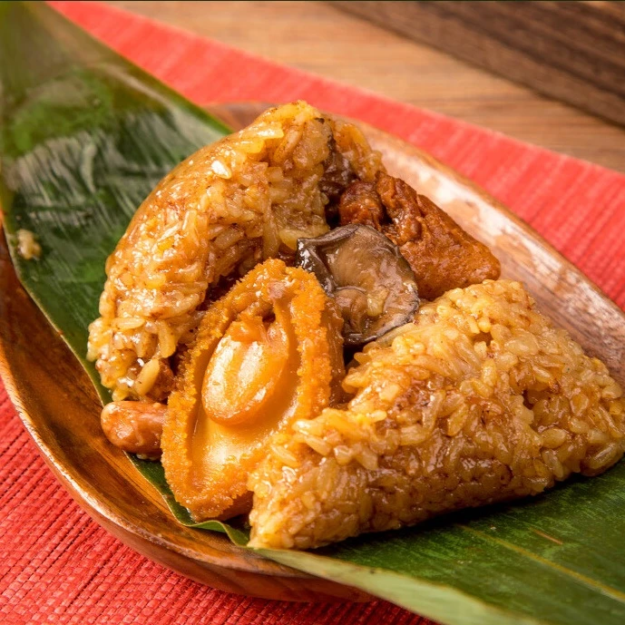 闽南风味海鲜鲍鱼粽子二姑海鲜鲍鱼粽海鲜粽闽南粽子海鲜粽子