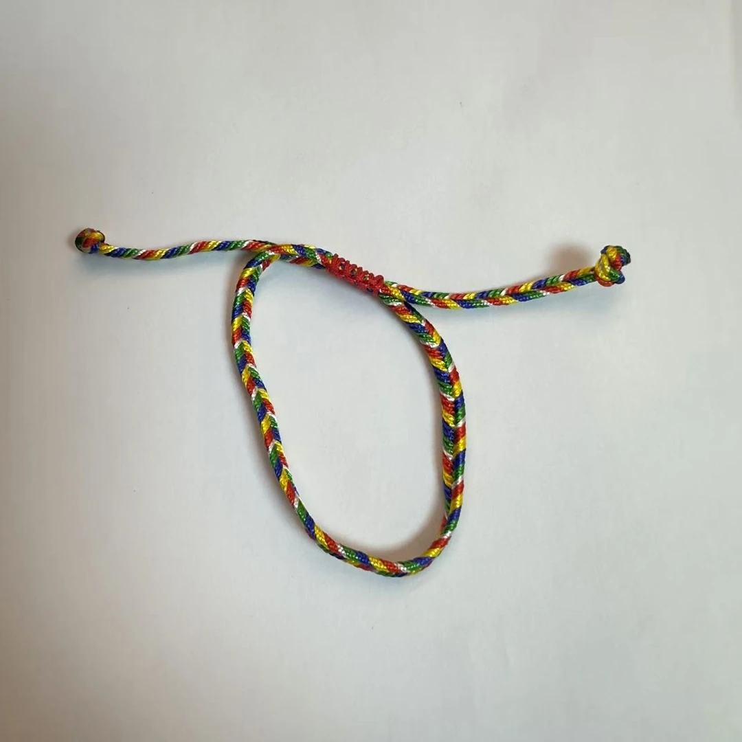 非金属布艺手链 义合公手工彩绳88