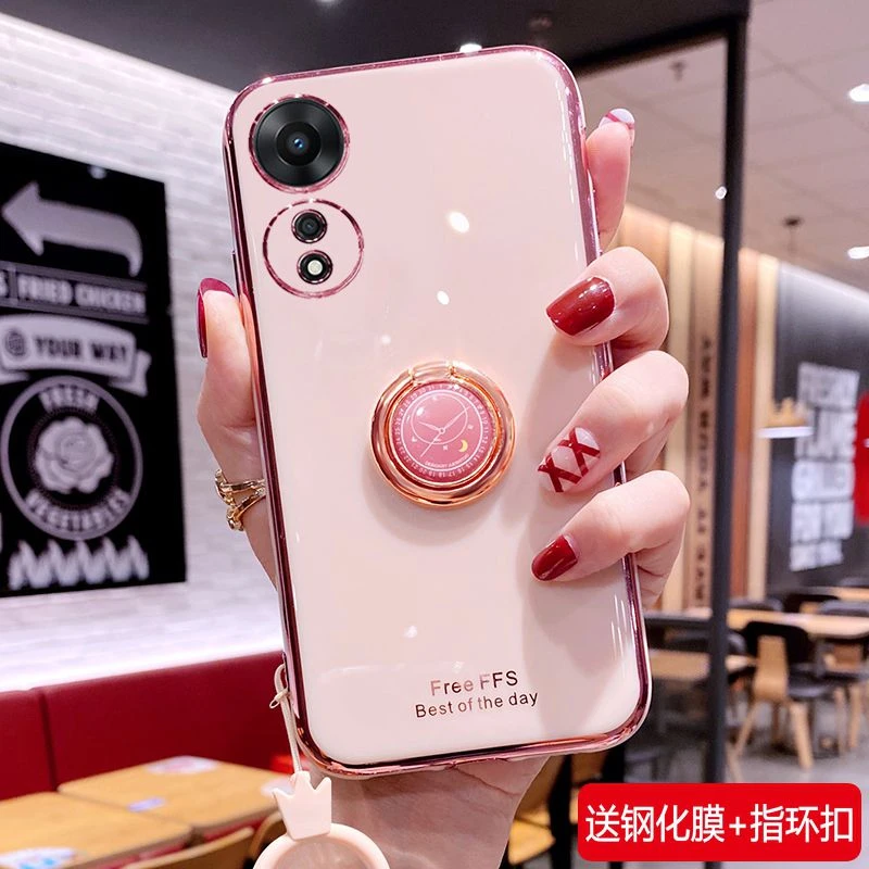 OPPOA58x手机壳5G硅胶保护套PHJ110全包防摔opa女网红支架高颜值