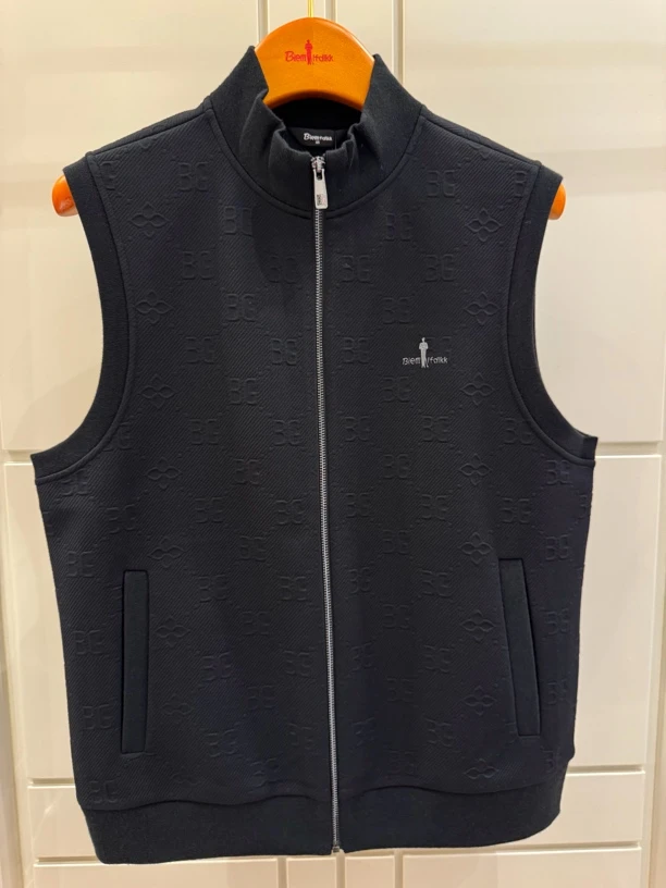 比音勒芬24秋季新品满印时尚背心0206