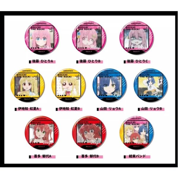 【桃太郎】孤独摇滚 摄影镜头风场面写闪吧唧徽章 vol.2随机一发