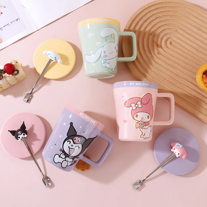 【言则】三丽鸥正品浮雕绕花杯