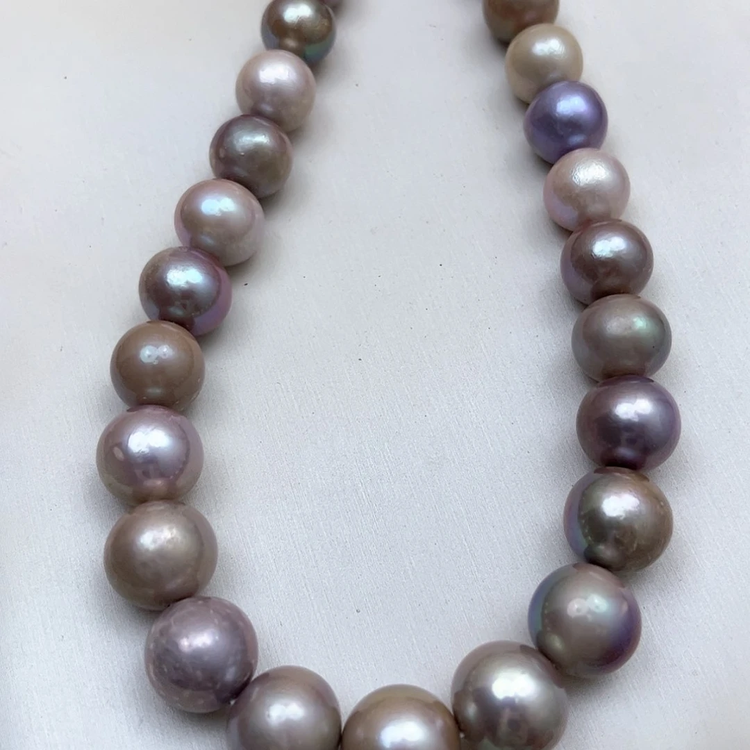 【闪购商品】淡水珍珠颈饰未镶嵌11-15有核