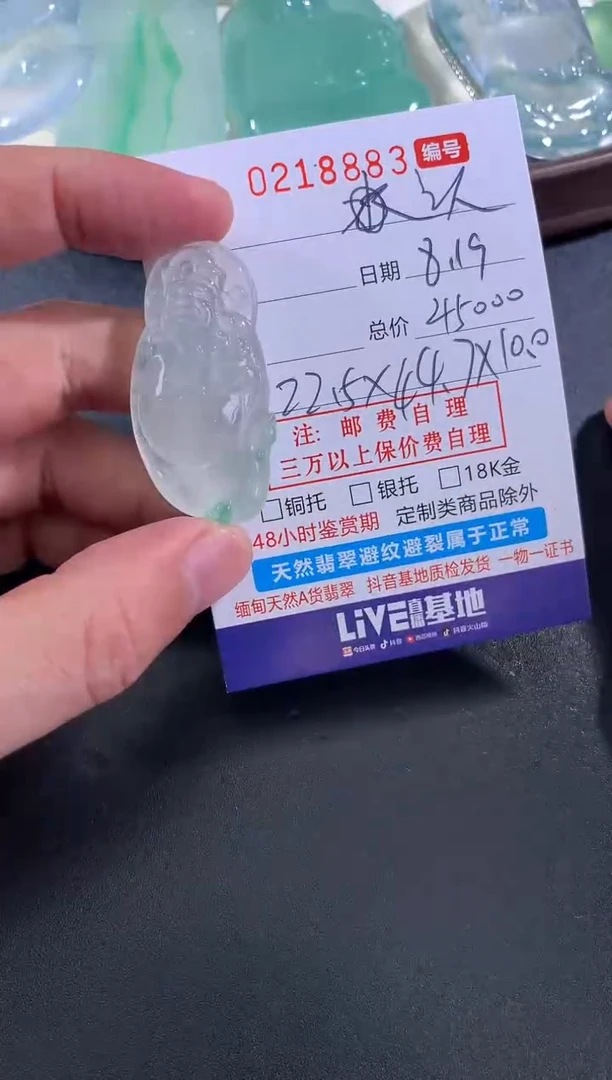 【闪购商品】翡翠颈饰未镶嵌认