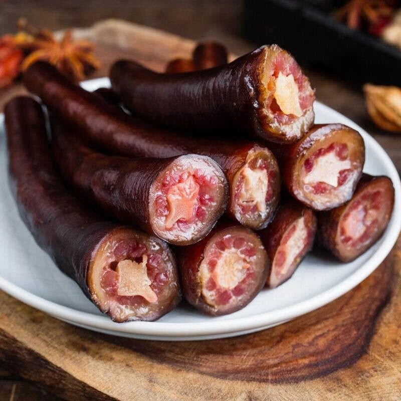 【腊猪尾】川渝特色腊味农家柴火烟熏腊肉、腊猪尾X