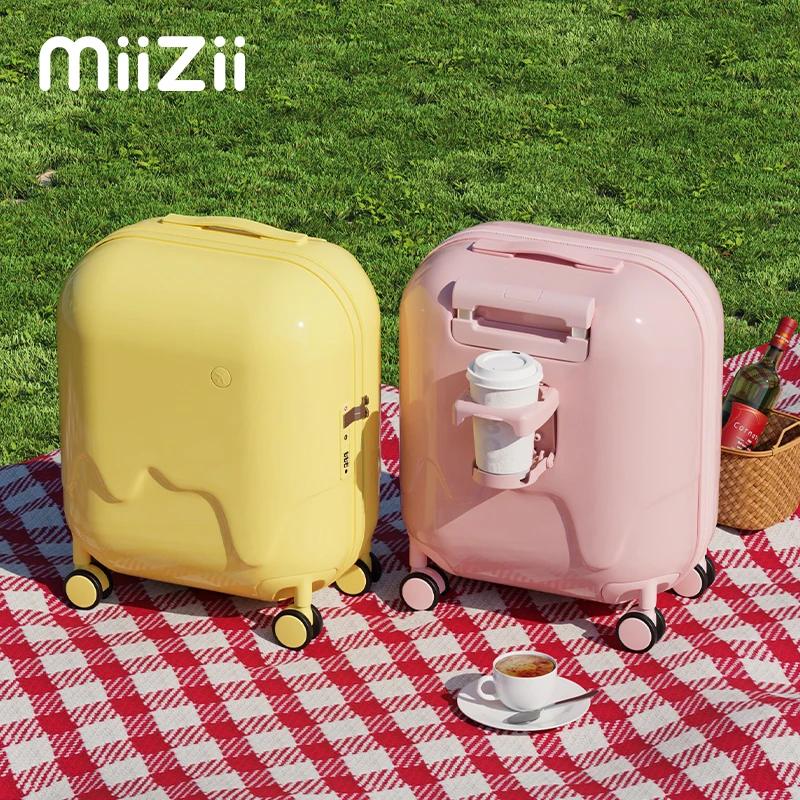 行李箱女小型拉杆箱2025新款20寸旅行箱手提箱密码箱登机箱万向轮