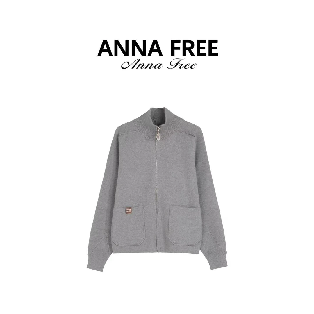 ANNA FREE【懒人外套】通用青春流行洋气休闲气质外套长裤套装Z8412